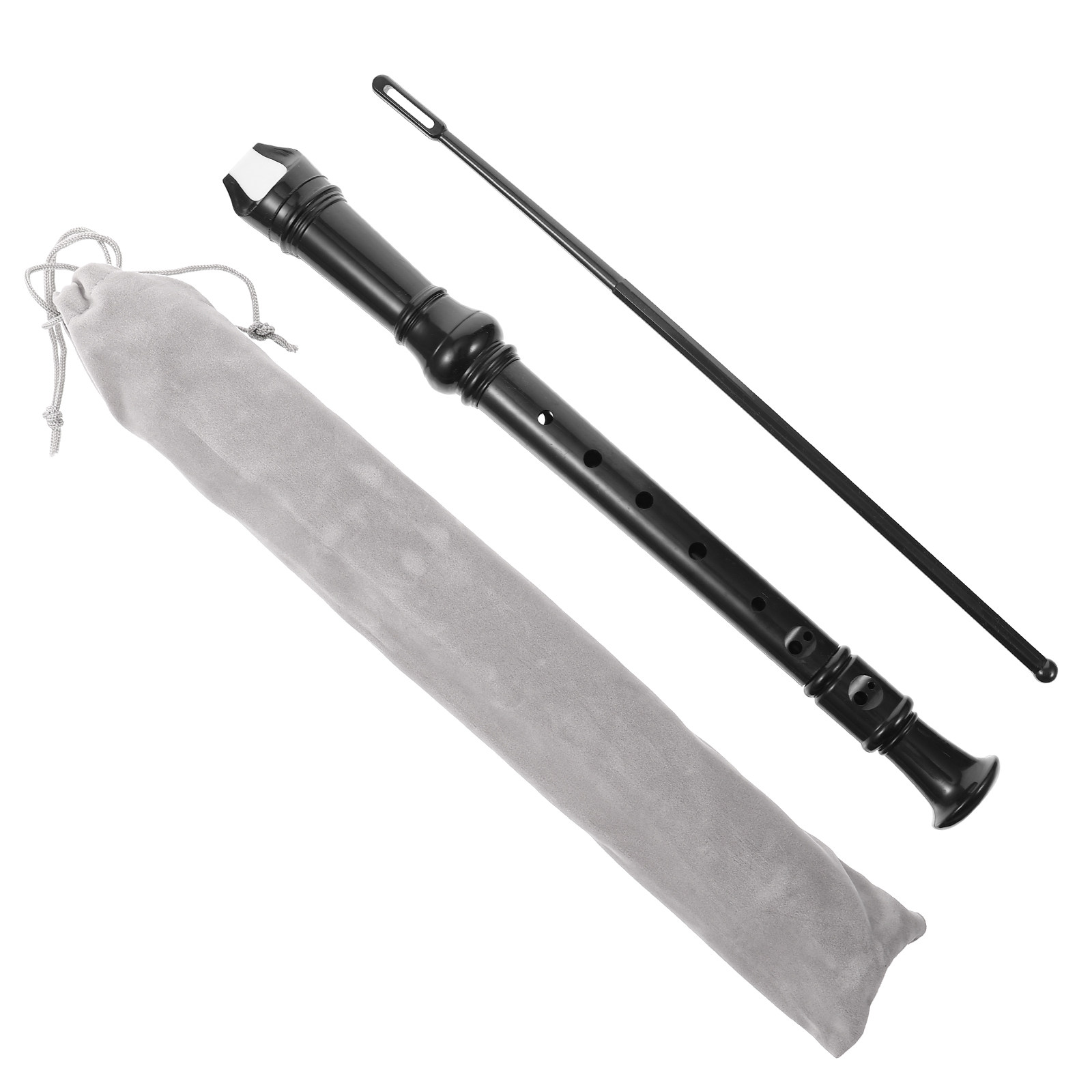 Musical Instrument Recorder - 1 Zestaw Flet Trąbkowy Sopranowy 8-otworowy,