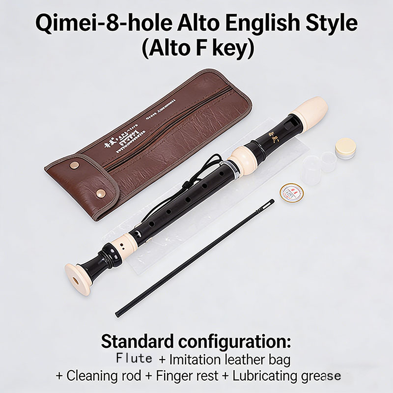 Recorder Baroque Style - Flet prosty altowy 8-otworowy w stroju