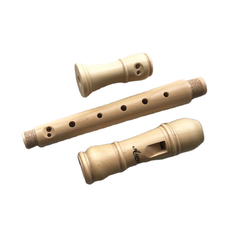 Recorder Baroque Style - Flet sopranowy 3-dźwiękowy z litego klonu,