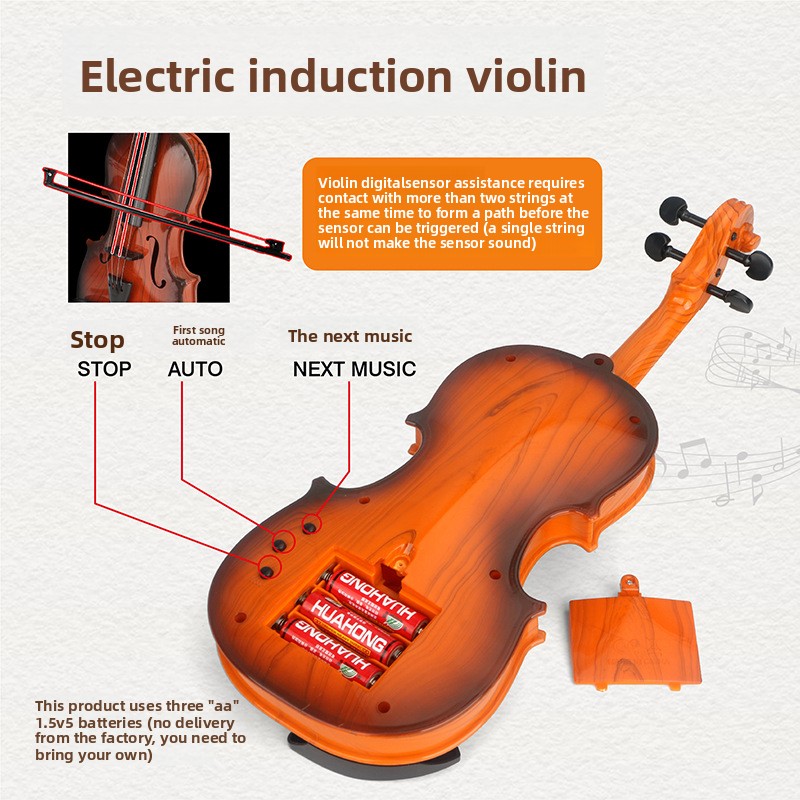 Akustyczne skrzypce zabawki re – Musical Instrument Veena recenzja i cena