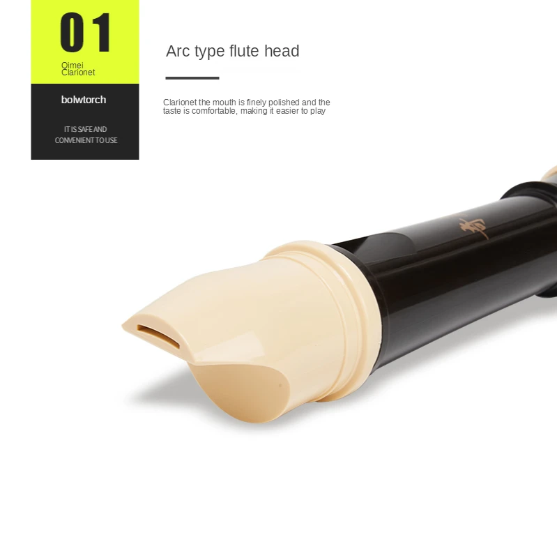Klarnet tenorowy Qimei Baroque – Musical Instrument Recorder recenzja i cena