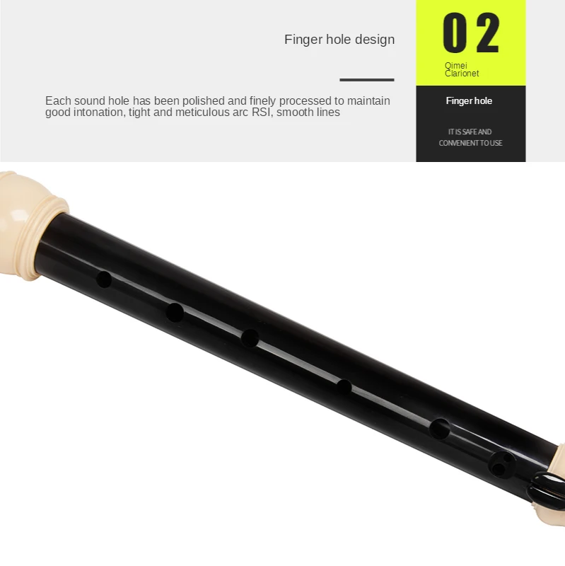 Klarnet tenorowy Qimei Baroque – Musical Instrument Recorder recenzja i cena