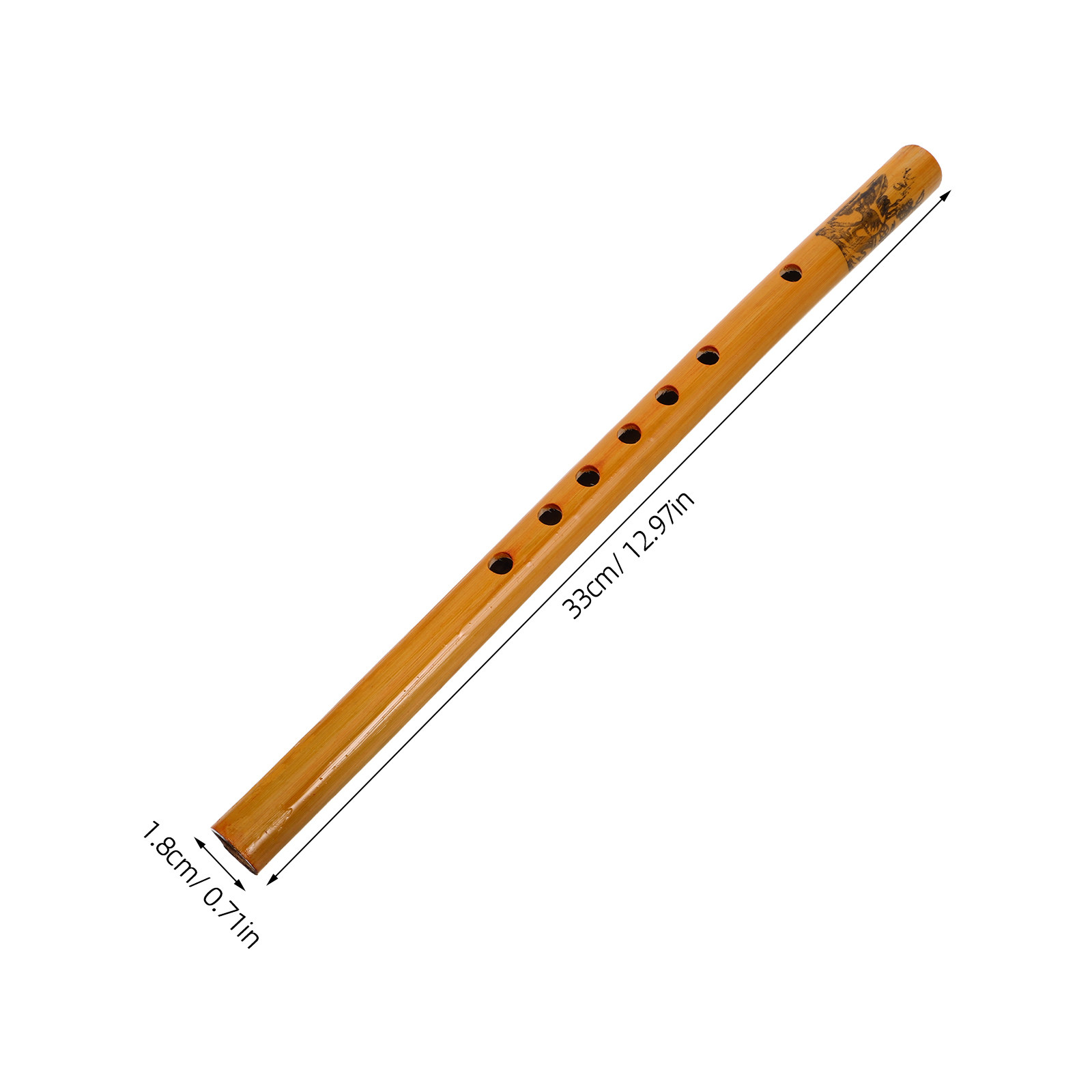 Flet bambusowy pionowy dla ucz – Musical Instrument Recorder recenzja i cena